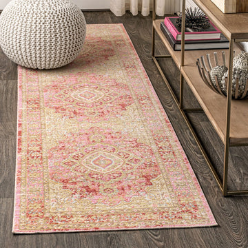 Khilana Floral Medallion Area Rug